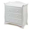 Aspen 3 Drawer Chest In White Finish By Storkcraft Baby Furniture