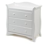 Aspen 3 Drawer Chest In White Finish By Storkcraft Baby Furniture