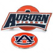 Auburn Tigers Hat Clip Golf Ball Marker
