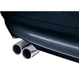 BMW Chrome Tailpipe Trim (set of 2) - 3 Series Sport Wagons 2006-2012/ 325i Sedan 2006/ 325xi Sedan 2006/ 328i Coupe 2008-2012/ 328i Sedan 2007-2011/ 328i xDrive Coupe 2009-2012/ 328i xDrive Sedan 2009-2011/ 328xi Coupe 2008/ 328xi Sedan 2007-2008/ 3