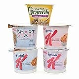 Kellogg's Wellness Cereal, 60 Single Serve Cups, Assortment, 1 case