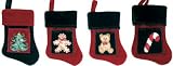 SANTA'S BEST IMPORTS-RCL 1070406AC POCKET STOCKING 7(pack of 24)