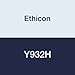 Ethicon Y932H MONOCRYL Poliglecaprone Absorbable Suture for CP-1, CT-1 Needle, Double Armed, 54" Length, 1 Strands, 2-0 Size, Undyed (Pack of 36)