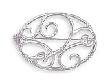 Filigree Design Fashion Pin