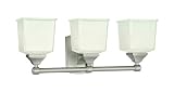 Hudson Valley 2243-SN Lakeland Satin Nickel 3 Light Vanity
