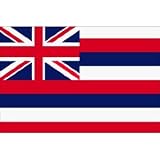 Valley Forge Hawaii State Flag Nylon 3-Foot x 5-Foot