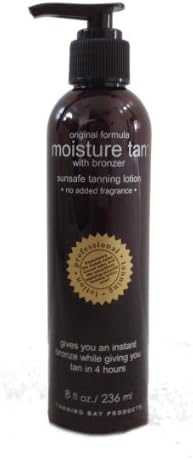 Moisture Tan Professional Self Tanner w/ Instant Bronzer 8oz -- Voted #1 Self Tanner --
