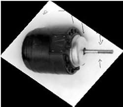 ESP-0L50EMJR21, Tecumseh 810M050A62, 810E02674 50w, 230v, 1500rpm, 1 Speed Counter Clockwise Rotation OEM Replacement Motor EMS
