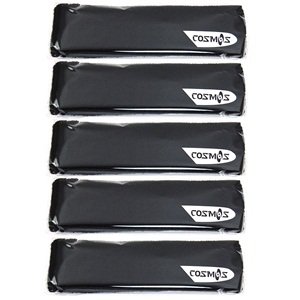 COSMOS ® 5 PCS Black cotton sports basketball headband / sweatband head sweat band/brace