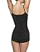 Vedette Womens 136 Megane Open Bust Bodysuit w/Lace Trim Black