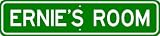 ERNIE ROOM SIGN - Personalized Gift Boy or Girl, Aluminum