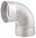 Chimney Savers 21555 Heat-Fab 304-SS Chimney Savers Liner - 5 Inch - 90 Degree Elbow