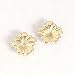 Jewelry : 14KY gold small flower earring jacket
