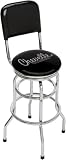Chevelle Double Ring and Chrome Seat Ring Barstool