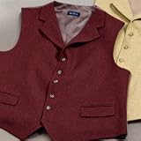 Wool/Cashmere Lapel Vest
