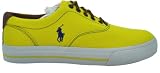 Polo Ralph Lauren Vaughn Mens Canvas Leather Style # 816117224 -3c5