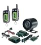 BLACK WIDOW Z5 FULL FEATURE ALARM w/REMOTE START & 2-2 WAY FM PAGES