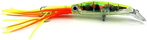 Wholesalekin Lot 1pcs 40g/14cm Minnow Hooks Octopus bait Fishing Lures Baits Crankbait 6#