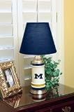 Michigan Wolverines 21 Ceramic Table Lamp