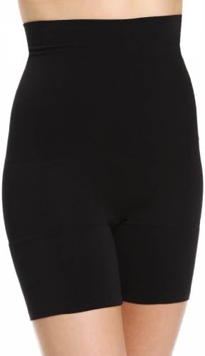 Nancy Ganz Seamless Thighslimmer, Black, S/M