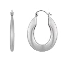 Silver Hoop Earrings