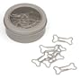 Dog Bone Paperclips Color Box 50 pc