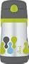 Thermos Thermos Foogo Phases Leak Proof Stainless Steel Straw Bottle, 10-Ounce, Tripoli, 1-Pack