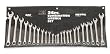 Combination Wrench Set, SAE and MM - 24 Pieces
