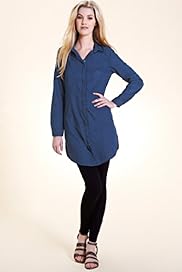 Limited Collection Cotton Rich Button Through Denim Shirt Dress