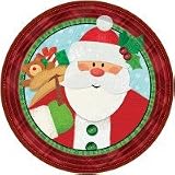 Crafty Christmas 17.7cm Plates