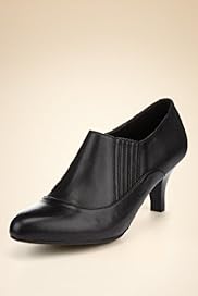 Footglove Original Wide Fit Leather Elasticated Shoe Boots