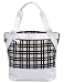 Aquarium Tote (Black Grid) by Soren