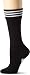 adidas 3-Stripes II Soccer Sock, Black/White, X-Small