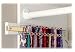 Easy Track Tie Rack Maple finish, 1 per pack