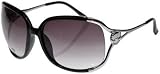 J.LO by Jennifer Lopez Split Sunglasses (Black), Black, One Size, 68165