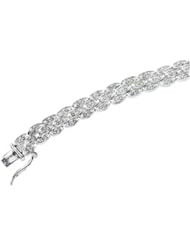 Cubic Zirconia Bracelet in Sterling Silver