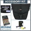 Accessory Kit for Fujifilm FinePix S700, S6000fd, S9100, S5200 & Olympus SP-550, SP-565 and SP-570 Digital Cameras
