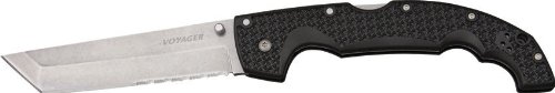 Cold Steel Voyager XL Tanto Combo Edge Knife Cold Steel Voyager XL Tanto Combo Edge Knife Hunting Knives
