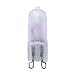 Eiko 00331 - 75 Watt Frosted Halogen Light Bulb, G9 Base, 130 Volts (Long Life), Frosted