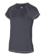Ladies' T-Shirt with Contrast Color Stitching