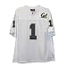 California Golden Bears UCB Football Jersey - White #1 NCAA Jerseys
