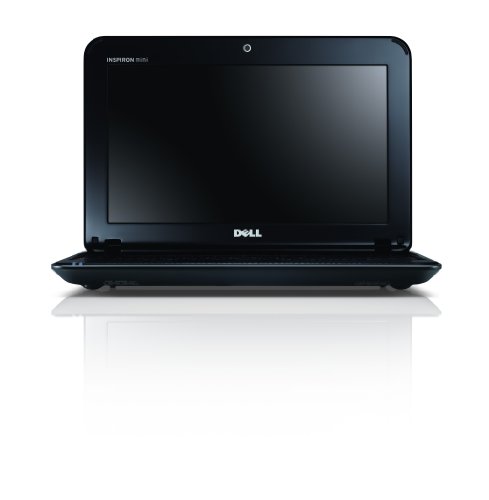 Dell Mini 1012 10.1-inch Netbook (intel Atom N450 1.66ghz,1gb,250gb,wlan,webcam,bt,win 7 Starter) - Black Picture
