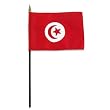 Tunisia Flag 4 x 6 inch