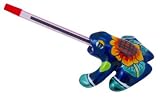 Sunflower Mexican Talavera Small Frog