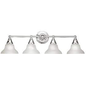 World Imports Lighting 2602-08 Asten 4-Light Bath Light, Chrome by World Imports