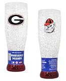 Georgia Bulldogs Crystal Pilsner Glass
