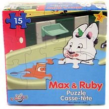 Max and Ruby Puzzle - 15 Pieces - 'In the Bath' by Max & Ruby