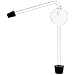 American Educational Connecting Kjeldahl Bulb with Stopper for Distilling Apparatus, 50mm Bulb Diameter