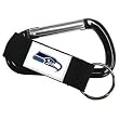 Seattle Seahawks Black Carabiner Keychain