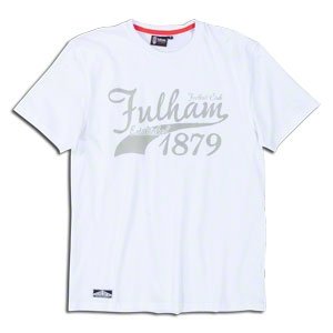 Fulham Logo T-Shirt WHITE Fulham Logo T-Shirt WHITE